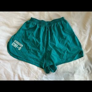 BOA Teal Running Shorts Large